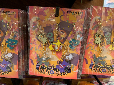 チャームセット(USJポケモンハロウィングッズ)
