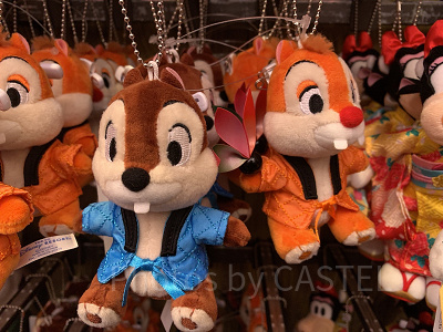 チップとデールぬいぐるみバッジセット