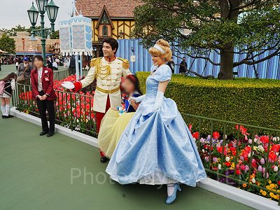 ペアグリ中のシンデレラとチャーミング王子のペアグリ