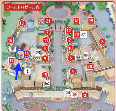 クラブ33の場所