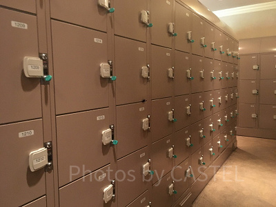 コインロッカーの様子（宅配センター横）