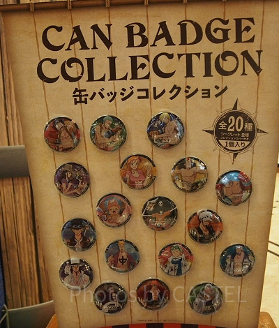 コレクタブル缶バッジコレクション