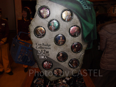 コレクタブル缶バッジ