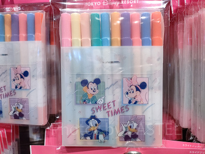ディズニーSWEET TIMESグッズ:カラーペンセット