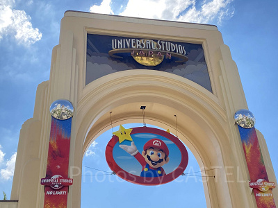 USJのコロシアムアーチ