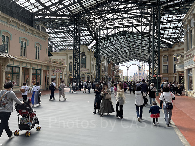 ディズニーランド ワールドバザールの混雑状況(2022年5月10日)