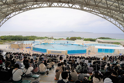 オキちゃん劇場の混雑具合