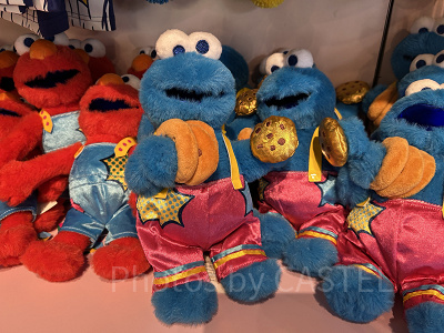 クッキーモンスターぬいぐるみ