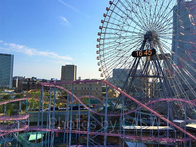 コスモワールドのジェットコースター