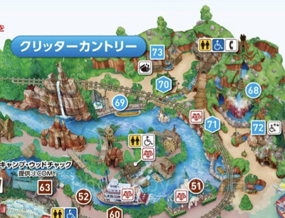ディズニーランドのマップ】テーマランドごとに徹底解説