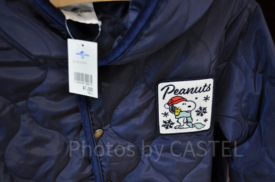 クリスタルジャケットの胸元アップ