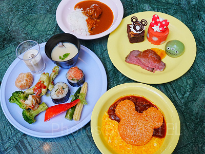 クリスタルパレス・レストランの料理