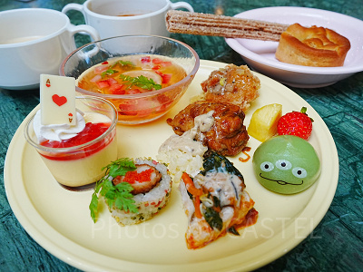 クリスタルパレス・レストランのメニュー