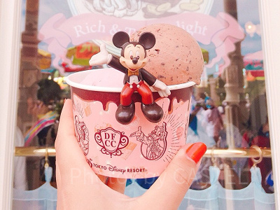 コップのふちミッキー