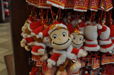 おさるのジョージ ぬいぐるみマスコット