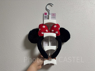 ダイソーのバッグ収納ハンガー