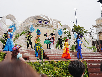 プレミアアクセス(DPA)から見たダンス・ザ・グローブ！（Bブロック4列目）