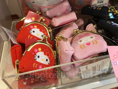 だるま風ミニがま口チャーム