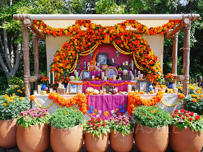 祭壇のデコレーション