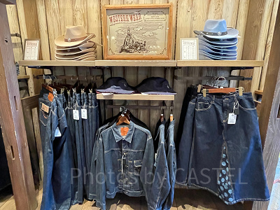 デニムのファッショングッズ