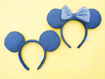 デニムカチューシャ