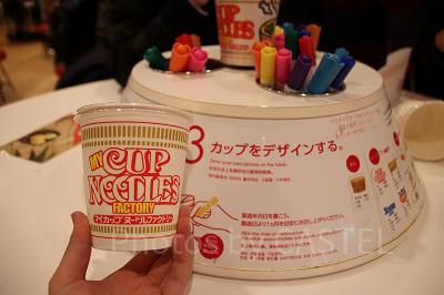 ③カップをデザインする