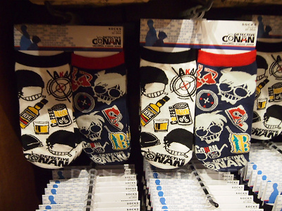 「名探偵コナン」ソックス（2足セット）