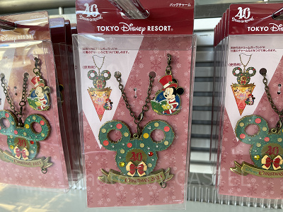 ディズニークリスマスグッズ2023:バッグチャーム 2023年11月07日(火)発売