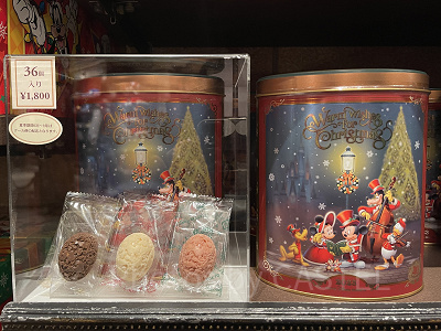 ディズニークリスマスグッズ2023：チョコレートクランチ 2023年11月07日(火)発売