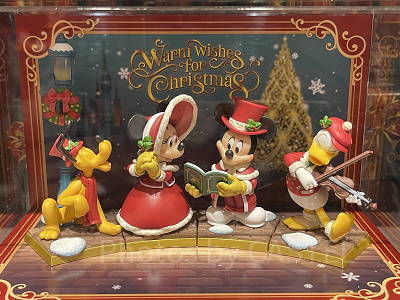 ディズニークリスマスグッズ2023：ミニチュアフィギュア 2023年11月07日(火)発売