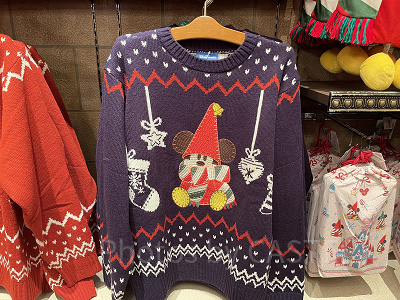 ディズニークリスマスグッズ2023：セーター 2023年11月07日(火)発売