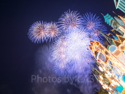 ディズニーの花火