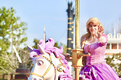 ディズニープリンセスのラプンツェル