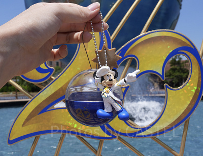 ディズニーシー20周年グランドフィナーレのガチャガチャ