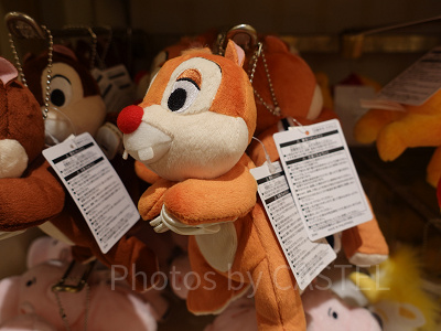 ディズニー肩のせぬいぐるみ(デール)