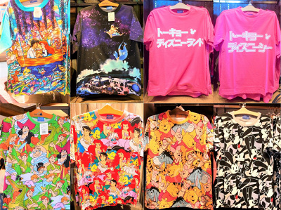 ディズニーのTシャツ