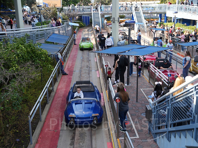 カリフォルニアアナハイムディズニーのアトラクション：オートピア