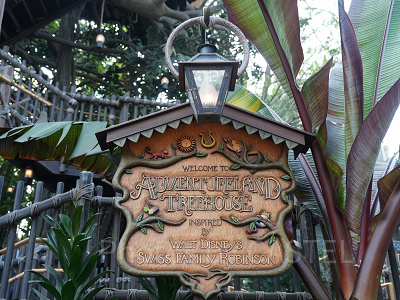 カリフォルニアアナハイムディズニーのアトラクション：アドベンチャーランド・ツリーハウス
