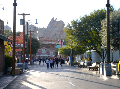 カリフォルニアアナハイムディズニー：カーズランド