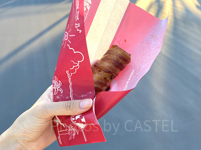 ディズニーランド食べ歩き:ポークライスロール