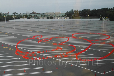 ディズニーランドの駐車場