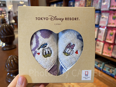 ディズニーランドお土産ランキング20位：今治タオルのミニタオル2枚セット