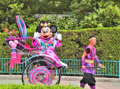 ディズニーランド七夕グリーティング