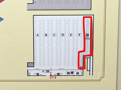 ディズニーランドの送迎区画の場所