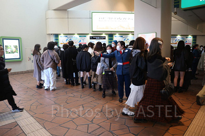 ディズニーシー3月混雑状況レポート：リゾートゲートウェイ・ステーション（9:00頃）