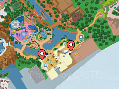 ディズニーシーのトイレマップ:アラビアンコースト