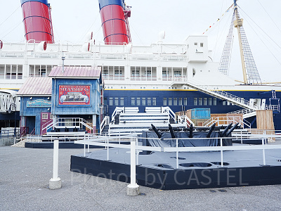 バケーションパッケージ　ショー鑑賞券　ドックサイド・スプラッシュ・リミックス 2025夏】ドックサイド・スプラッシュ・リミックスはどこから鑑賞