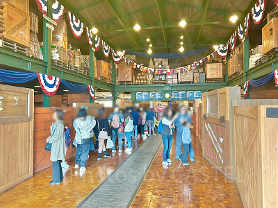 ドッグサイドダイナーの混雑状況