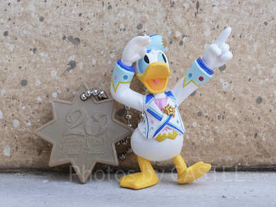 ドナルド ディズニーシー20周年グランドフィナーレのガチャガチャ