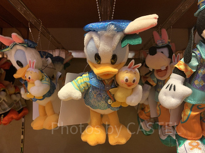 ドナルドぬいぐるみバッジ